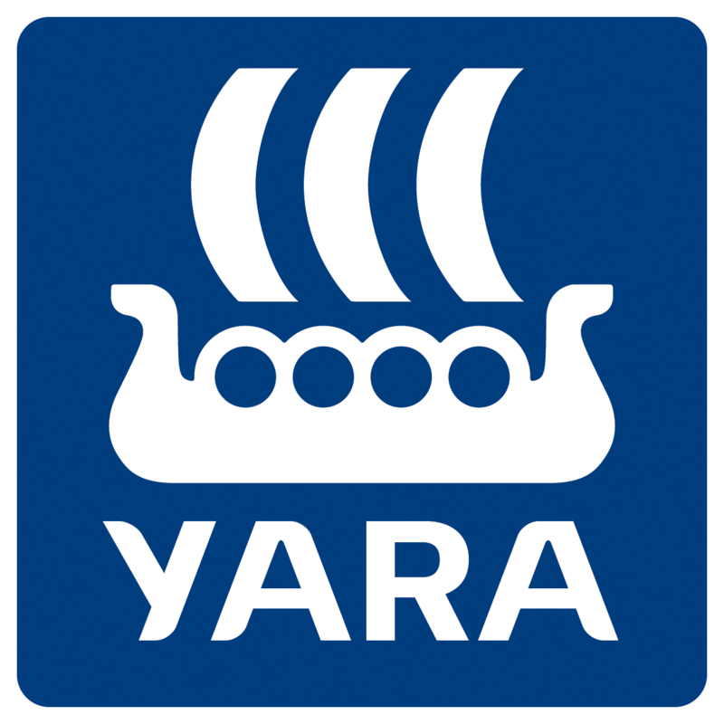 Yara UK logo depicting a viking longship