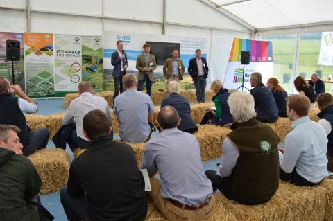 Arable Conversations taking place during Arable Scotland 2019