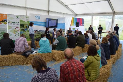 Arable Conversations are a popular feature of Arable Scotland
